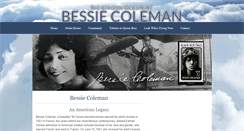 Desktop Screenshot of bessiecoleman.org